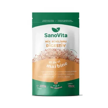 ALIMENTARE - Cereale cu Fibre tranzit, 200g, SanoVita