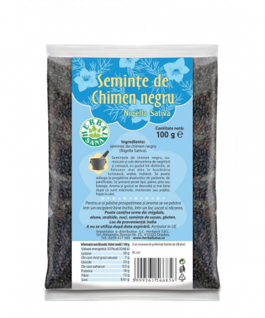 ALIMENTARE - Chimen negru – 100g