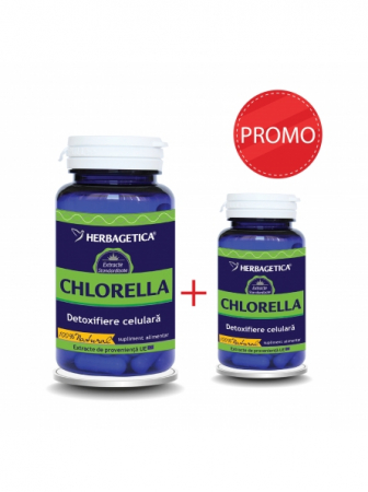 SUPLIMENTE ALIMENTARE - Chlorella 60 + 10 capsule