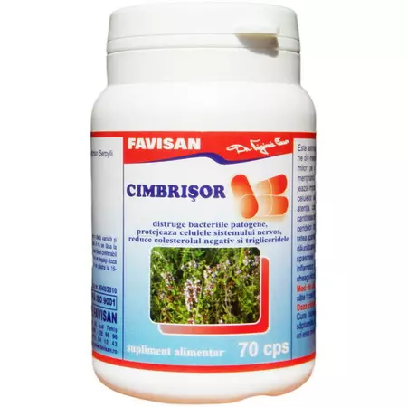 CIRCULATIA SANGELUI - Cimbrisor, 70 capsule, Favisan