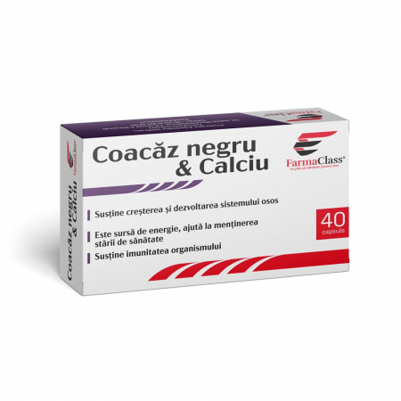 ALERGII - Coacaz negru & Calciu, 40 capsule