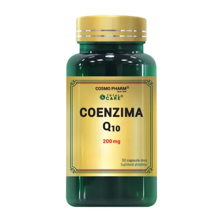 SUPLIMENTE ALIMENTARE - Coenzima Q10, 200 mg, 30 capsule, Cosmopharm