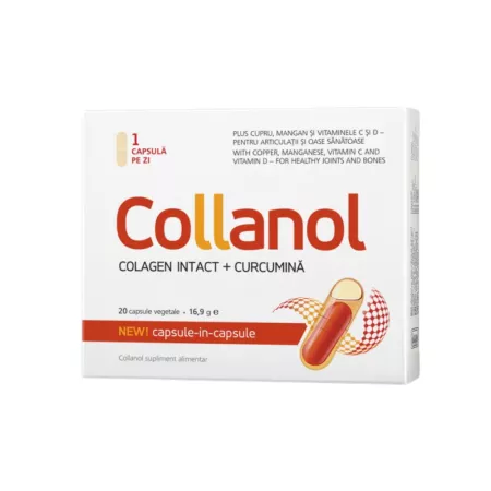 ARTICULATII OASE MUSCHI - Collanol, 20 capsule, Vitaslim
