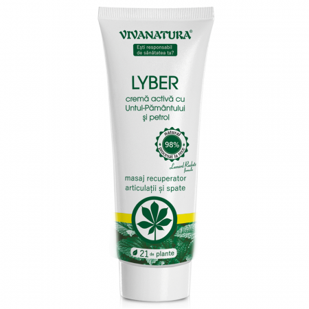 COSMETICE - Crema activa cu Untul-Pamantului si petrol Lyber, 250 ml