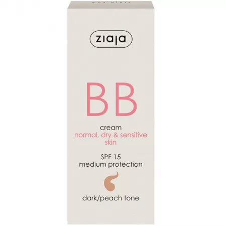 COSMETICE - Crema BB cu SPF15 nuanta natural pentru ten normal uscat, 50 ml
