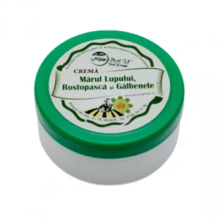 CREME SI UNGUENTE - Crema cu marul lupului, rostopasca si galbenele, 100 ml