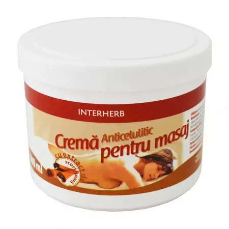 COSMETICE - Crema de masaj anticelulitica cu scortisoara 500ml