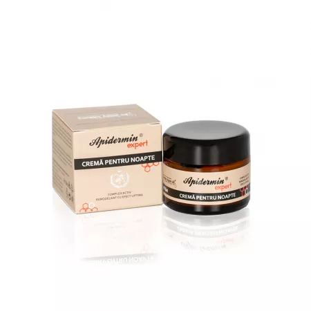 COSMETICE - Crema de noapte Apidermin Expert, 50 ml, Complex Apicol