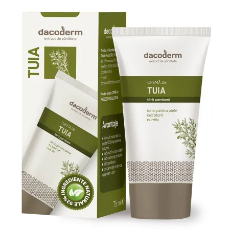 CREME SI UNGUENTE - Crema de Tuia Dacoderm, 75ml