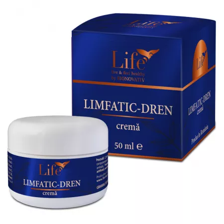 CREME SI UNGUENTE - Crema Limfatic-dren, 50 ml, Bionovativ