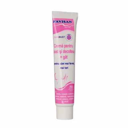 TINCTURI SI ULEIURI - Crema pentru bust, decolteu si gat Favibust, 75 ml