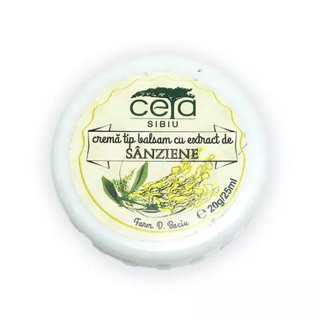 COSMETICE - Crema tip balsam cu extract de sanziene, 20 g, Ceta Sibiu
