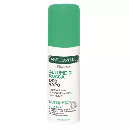 COSMETICE - Deodorant spray cu piatra de alaun neutru, 100 ml, Naturaverde