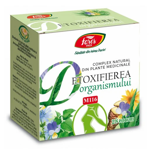 DETOXIFIERE - Detoxifierea organismului M116 28 plicuri