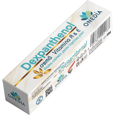 COSMETICE - Dexpanthenol Crema Antiiritanta Regeneranta cu Vitaminele A si E 30g ONEDIA