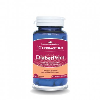 DIABET - DiabetPrim,60 capsule