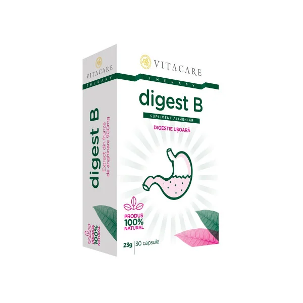 SUPLIMENTE ALIMENTARE - Digest B - 30 cps