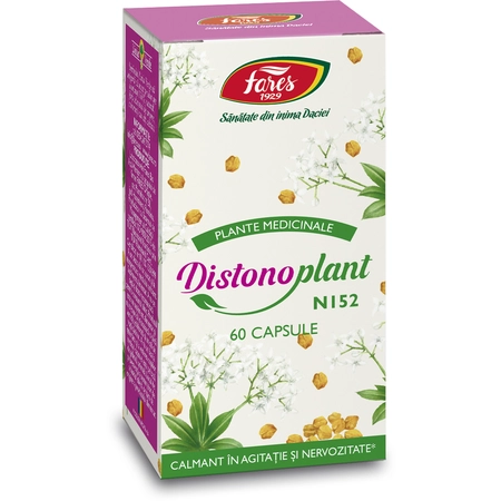 SISTEM NERVOS - Distonoplant, N152, 60 capsule, Fares