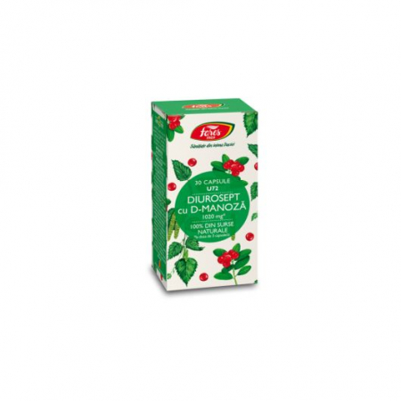 AFECTIUNI URINARE - Diurosept cu D-Manoza, U72, 30 capsule