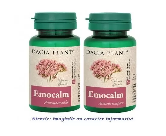 SISTEM NERVOS - Emocalm Pachet 2 cutii cu 60 comprimate