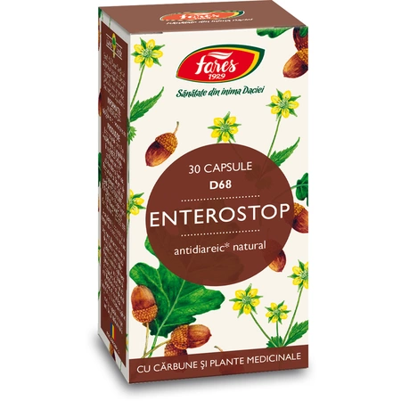 SUPLIMENTE ALIMENTARE - Enterostop 30 capsule