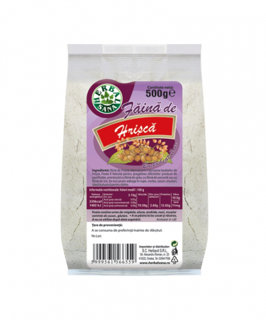 SUPLIMENTE ALIMENTARE - FĂINĂ DE HRIȘCĂ - 500 G