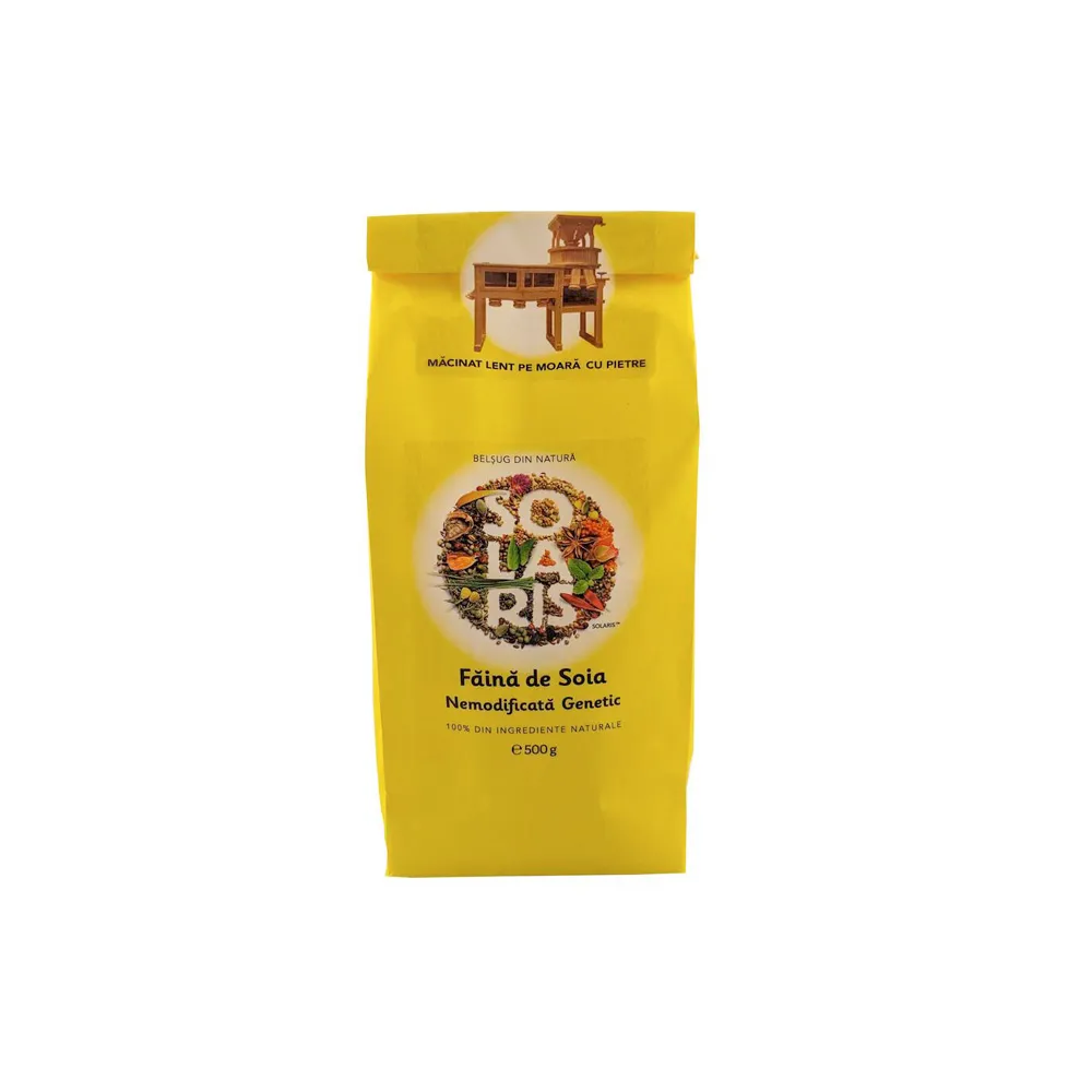 ALIMENTARE - Faina soia nemodificata genetic 500g Solaris