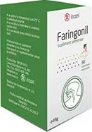 RACEALA SI GRIPA - Faringonil 15 comprimate masticabile tratament inflamatii acute ale faringelui si amigdalelor