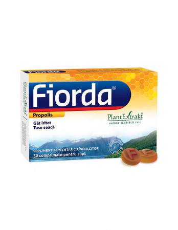 RACEALA SI GRIPA - Fiorda cu aromă de propolis, 30 comprimate