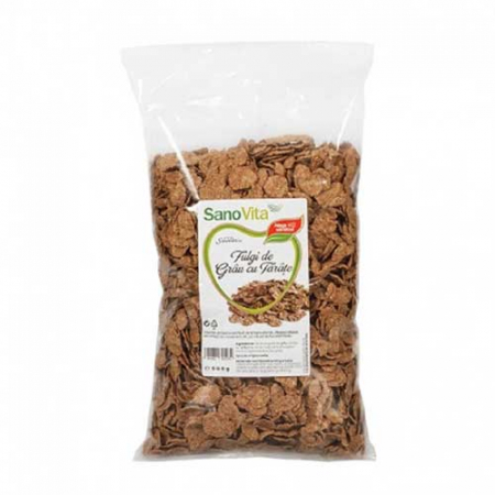 SUPLIMENTE ALIMENTARE - Fulgi De grau Cu Tarate, 500g