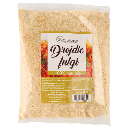 SUPLIMENTE ALIMENTARE - Fulgi drojdie inactiva 100g