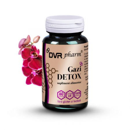 AFECTIUNI INTESTINALE - GAZI DETOX – 60 capsule
