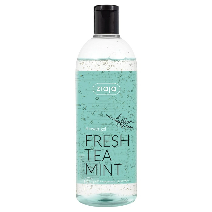 COSMETICE - Gel de dus vegan cu extract din ceai si menta, 500 ml