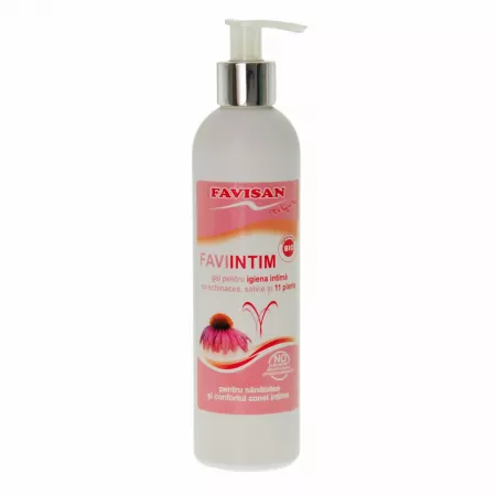 COSMETICE - Gel pentru igiena intima cu 11 plante Faviintim, 250 ml