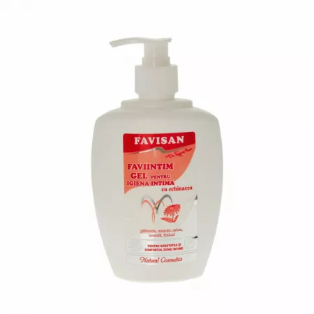 Articole Sanatate & Wellness - Gel pentru igiena intima cu echinacea Faviintim, 300 ml, Favisan