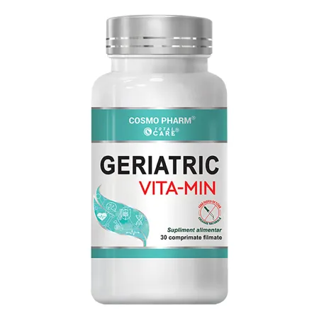 SUPLIMENTE ALIMENTARE - Geriatric Vita-Min, 30 comprimate, Cosmopharm