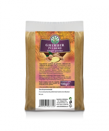 ALIMENTARE - Ghimbir pulbere 100g