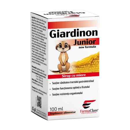 PARAZITI INTESTINALI - Giardinon JUNIOR Sirop 100 ml sirop cu miere