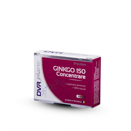 CIRCULATIE CEREBRALA SI MEMORIE - Ginkgo 150 Concentrare 20cps
