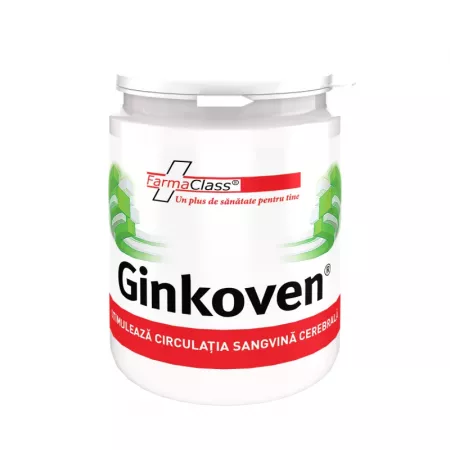 CIRCULATIA SANGELUI - Ginkoven, 120 capsule, FarmaClass