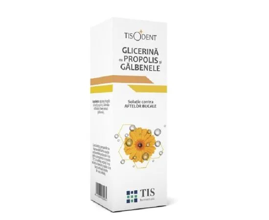 COSMETICE - Glicerina cu Propolis si Galbenele 25 ml
