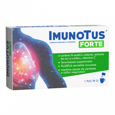 SUPLIMENTE ALIMENTARE - Imunotus forte, 10 plicuri