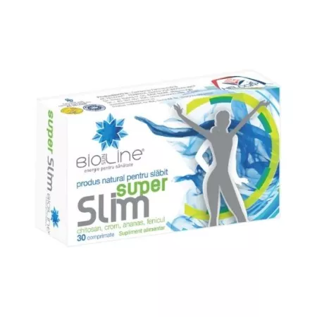 SUPLIMENTE ALIMENTARE - Super Slim, 30 tablete, BioSunLine