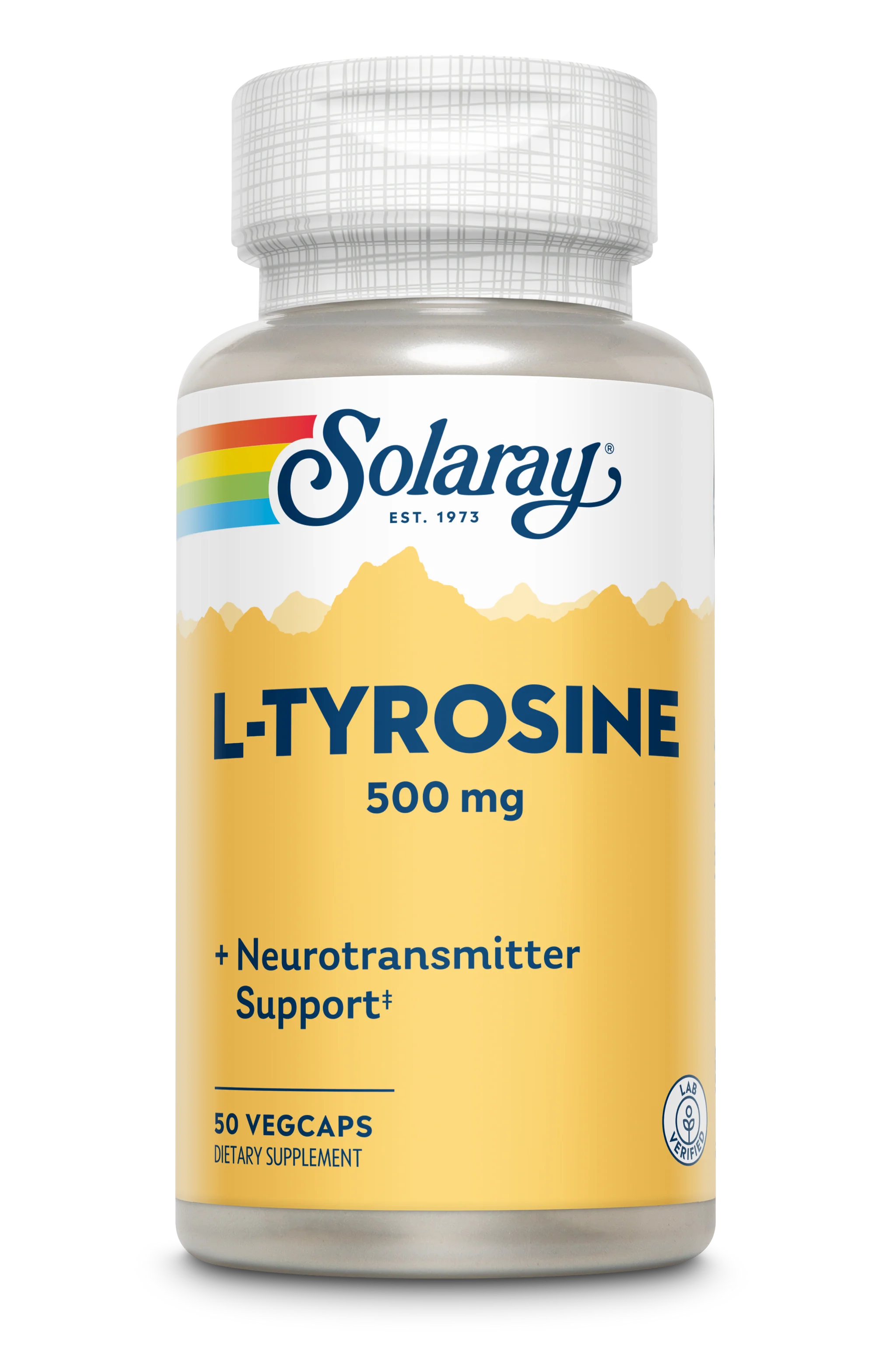 SUPLIMENTE SPORTIVI - L-Tyrosine 500mg Solaray, 50 capsule