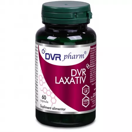 AFECTIUNI DIGESTIVE - Laxativ, 60 capsule, DVR
