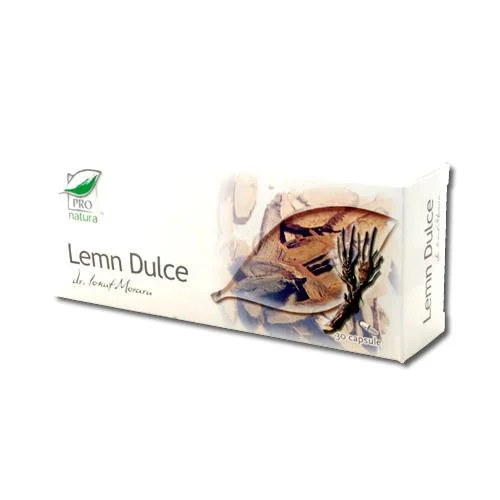 SUPLIMENTE ALIMENTARE - Lemn dulce 30 capsule