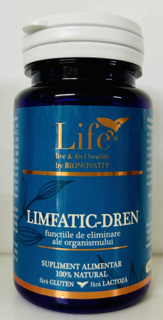 DETOXIFIERE - Limfatic-dren, 30 capsule, Bionovativ
