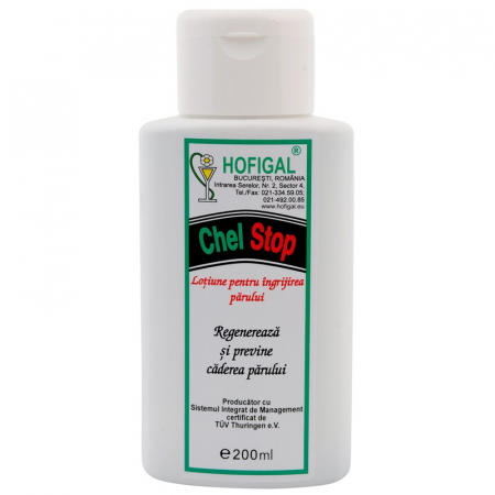 COSMETICE - Lotiune pentru oprirea caderii parului Chelstop, 200 ml, Hofigal