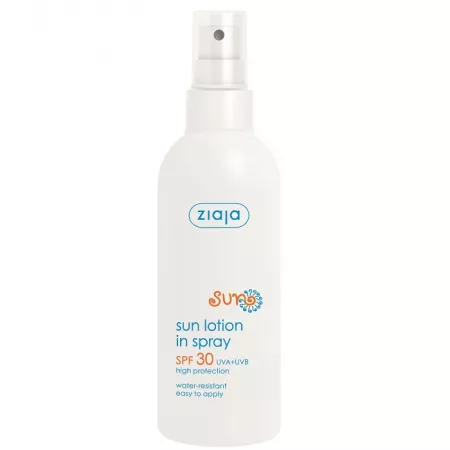 COSMETICE - Lotiune spray pentru protectie solara SPF 30, 170 ml, Ziaja