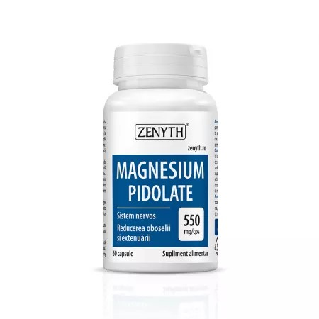 Vitamine si Minerale - Magnesium Pidolate 550 mg x 60 cps
